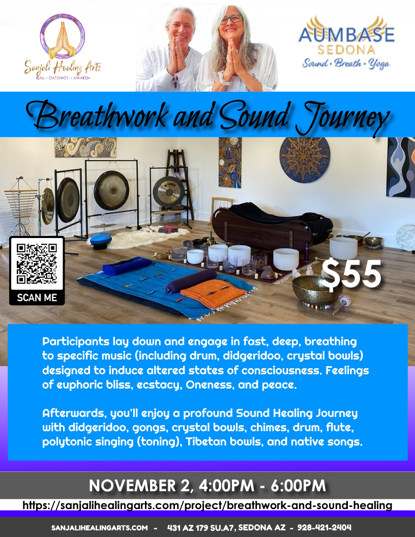 Sound Healing Journey in Sedona with Daniel Posney and Valerie Irons