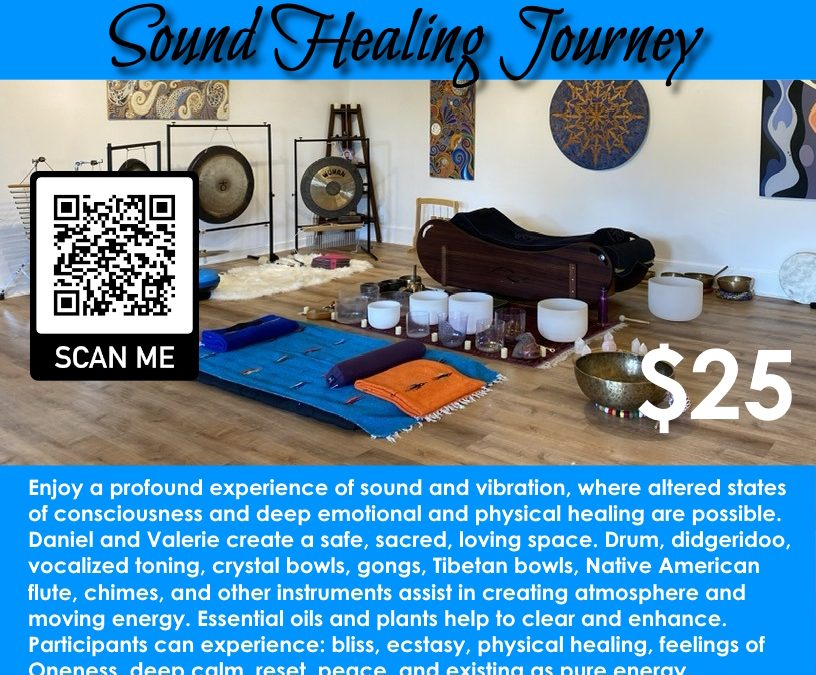 Sound Healing Journey – Ongoing